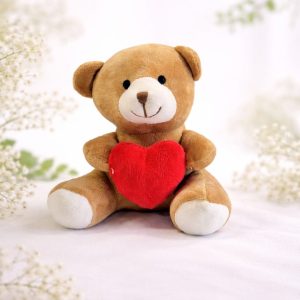 Oso de peluche con corazón
