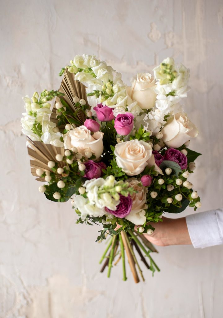 Bouquet flores boda